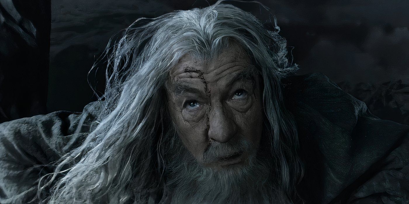 Ian McKellen's Gandalf escapes Isengard in The Lord of the Rings The Fellowship of the Ring