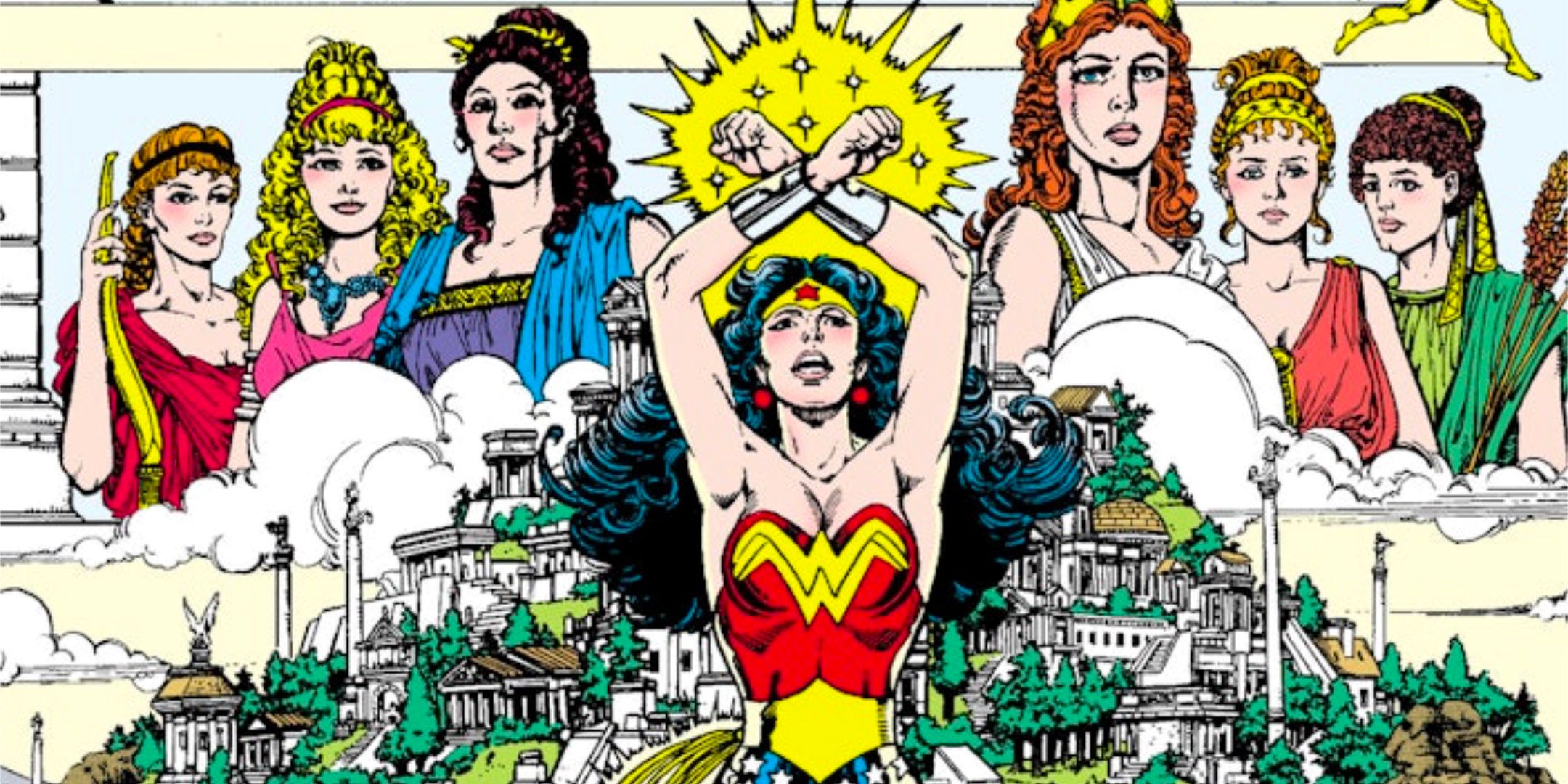 Las 10 mejores historias de la Mujer Maravilla de George Perez