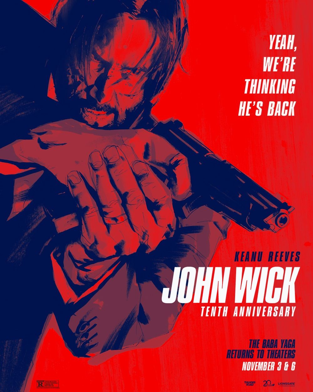 John Wick Gets New Trailer and Poster for 10th Anniversary Re-Release