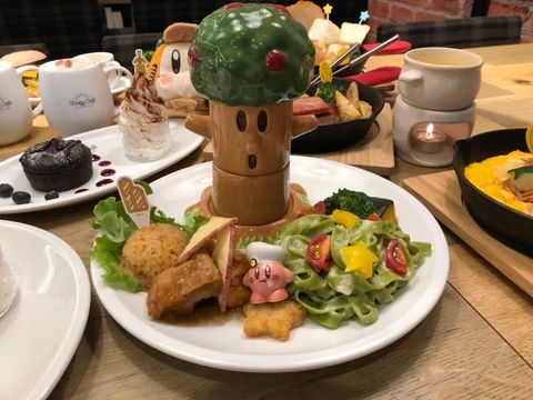 The Kirby Caf Brings Nostalgia and Themed Food to Nintendo Fans