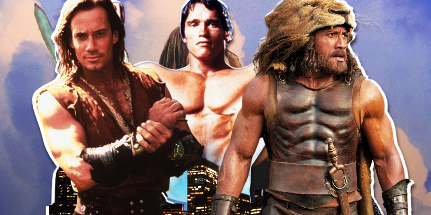 Kevin Sorbo, Arnold, and Dwayne Hercules