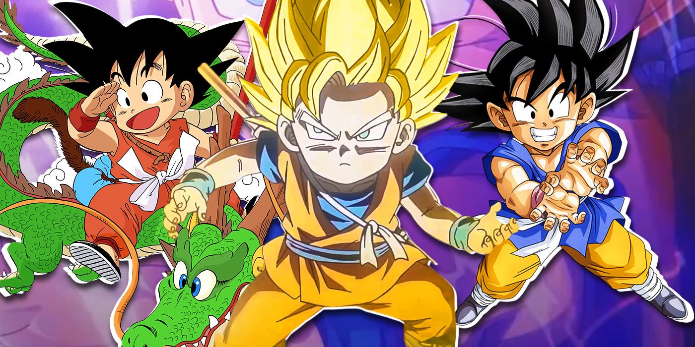 Every Kid Goku In The Dragon Ball Franchise, Explained