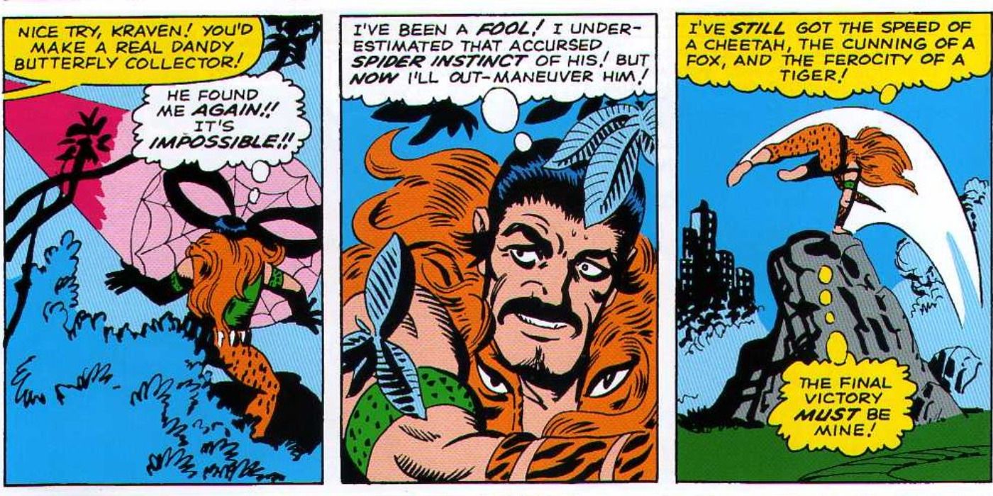 Kraven the Hunters 10 mejores peleas de cómics, clasificadas