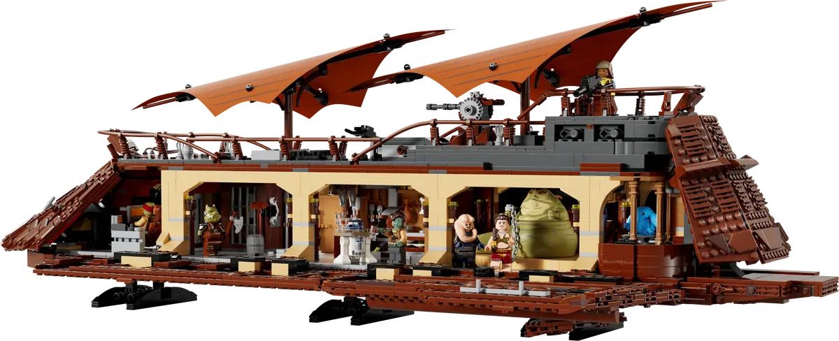 LEGO presenta un nuevo y enorme set de Star Wars basado en la barcaza de Jabba