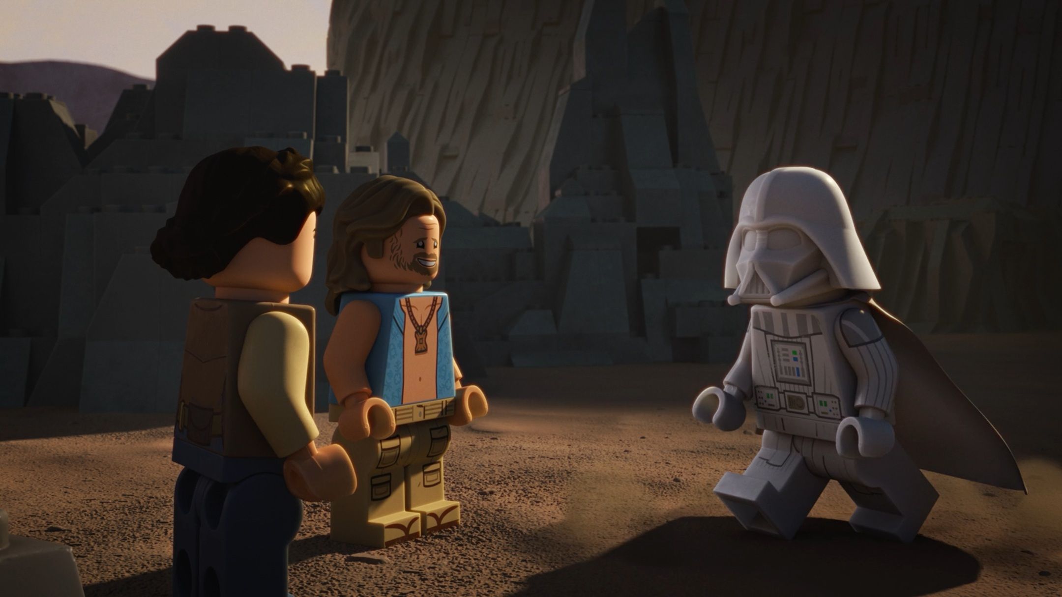 LEGO Star Wars: Reconstruye la galaxia A las estrellas les encantó darle un 'nuevo giro' a personajes icónicos