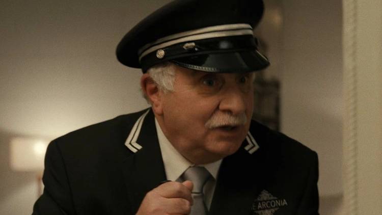 Lester the Doorman tells an exciting story in Only Murders in the Building