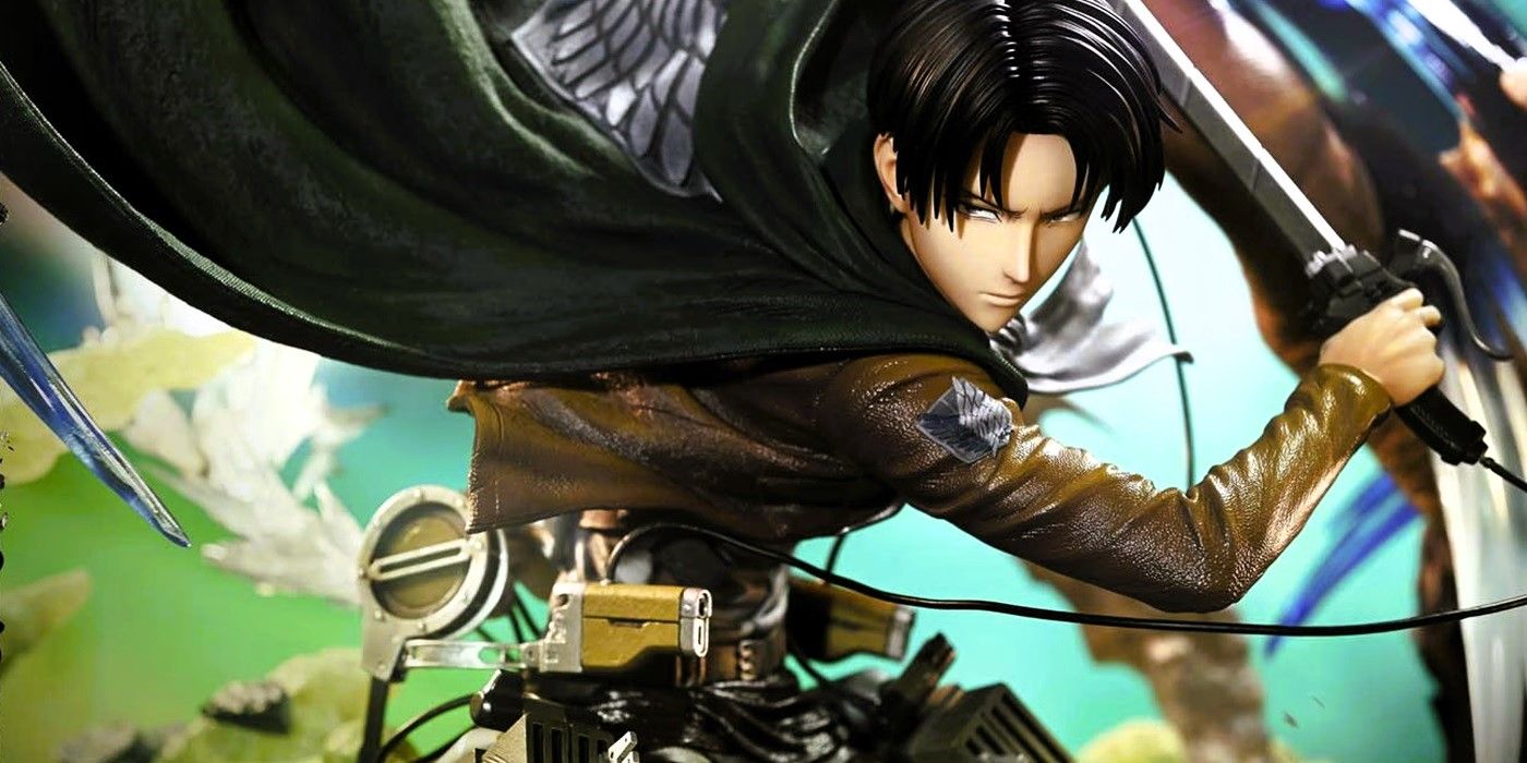 Attack on Titan's Newest Levi Figure Is Over 28 Inches High  And Costs Over $2000