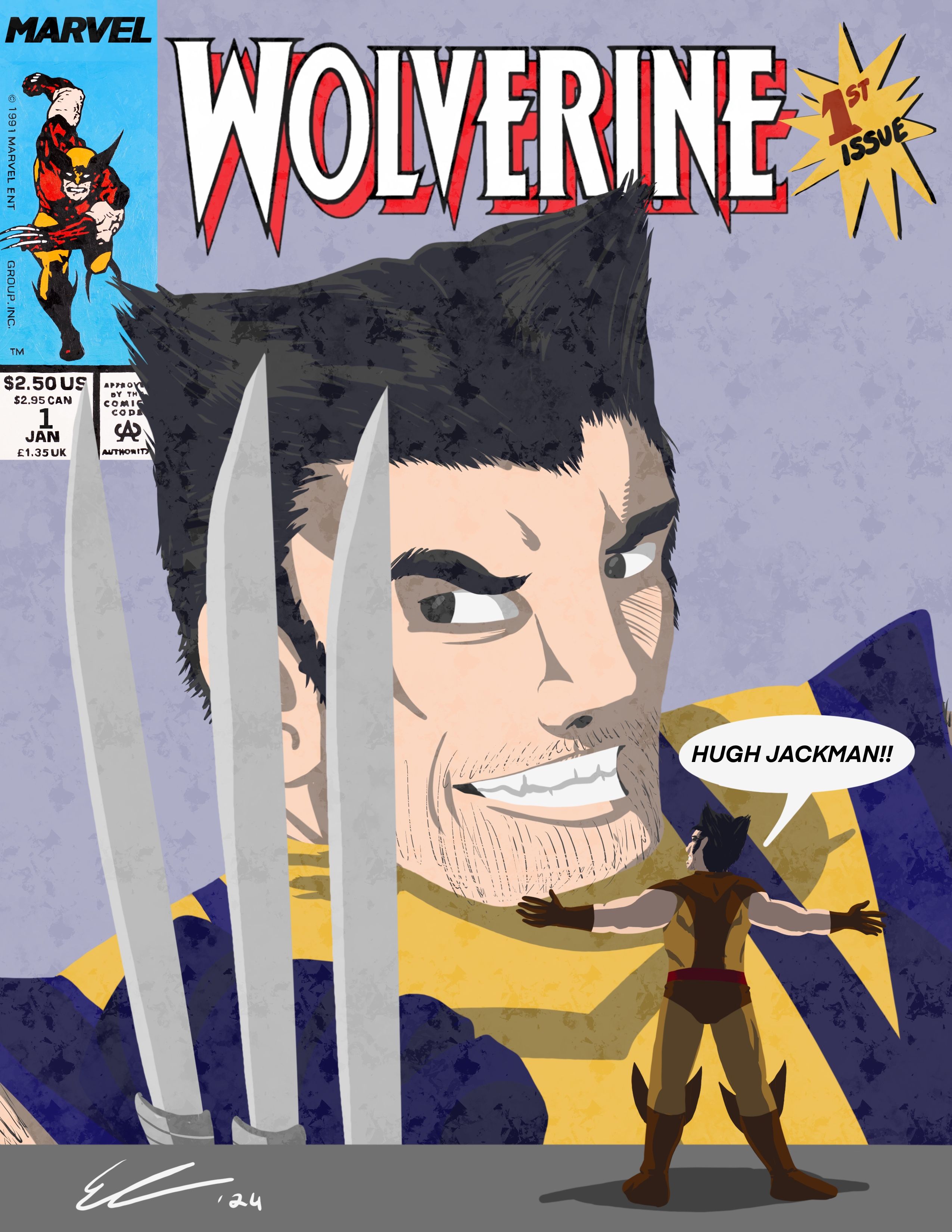 Línea dibujada: el 50 aniversario de Wolverine celebra grandes novedades