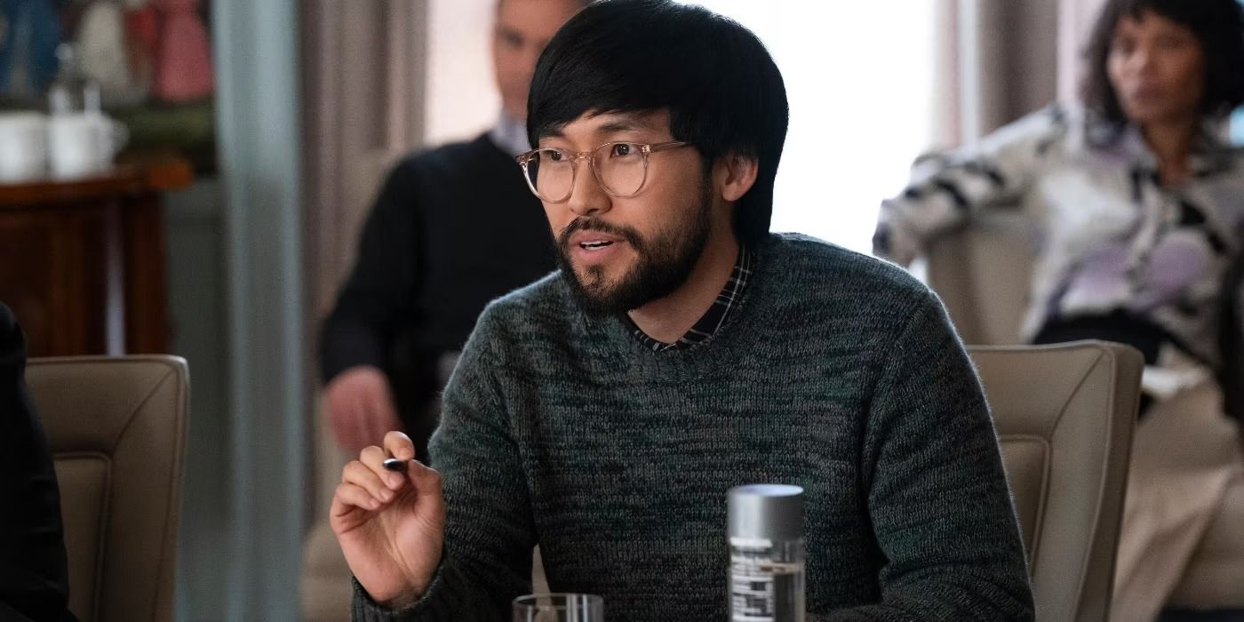 Jin Ha as Marshall Peepope in Only Murders in the Building Season 4.