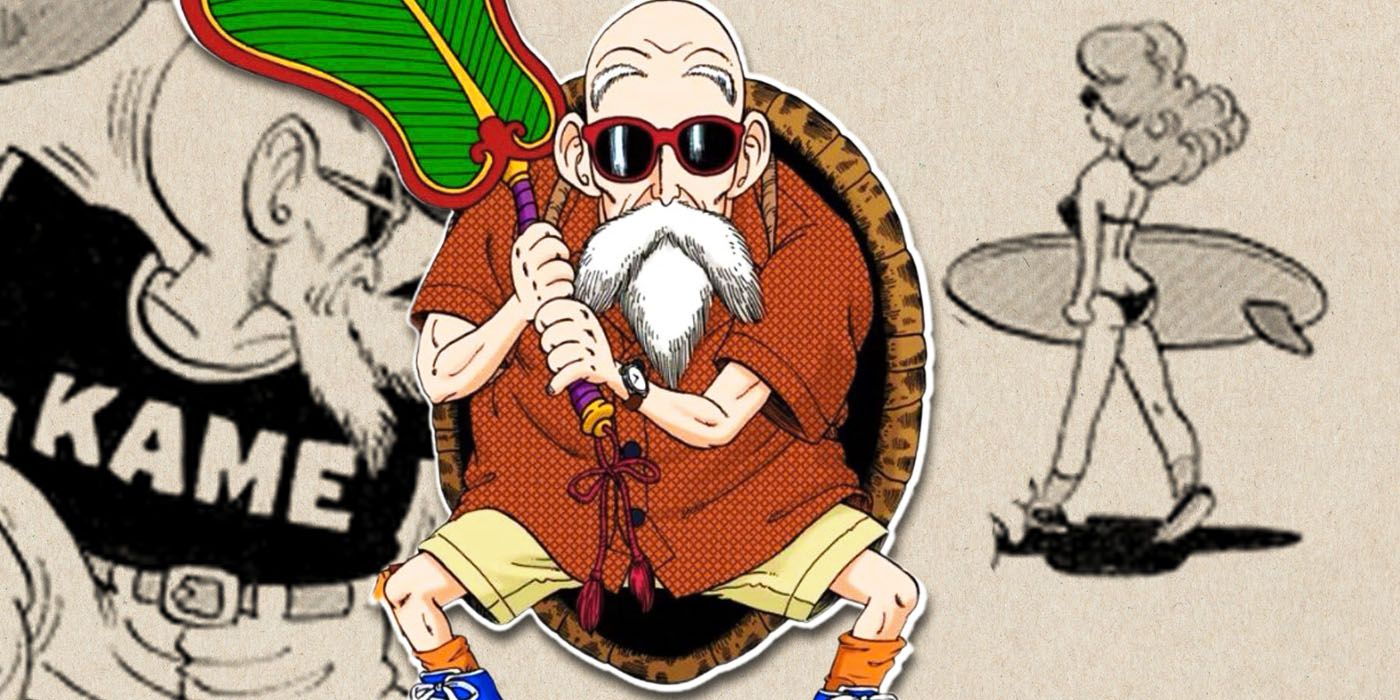 Dragon Ball revela una obra de arte de 38 años que destaca la mayor debilidad del maestro Roshi