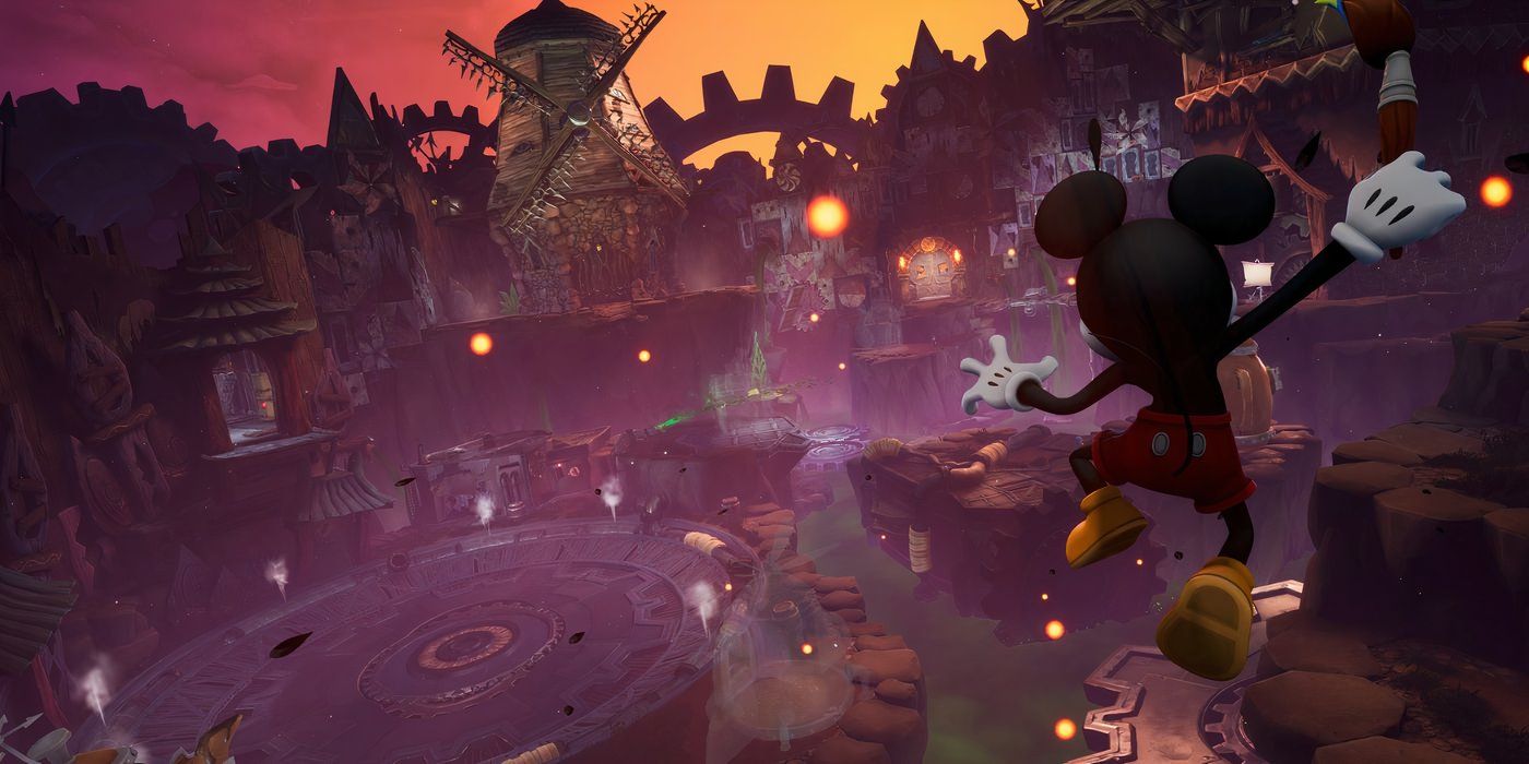 Disney Epic Mickey: Rebrushed es un remake casi perfecto frenado por pequeños defectos