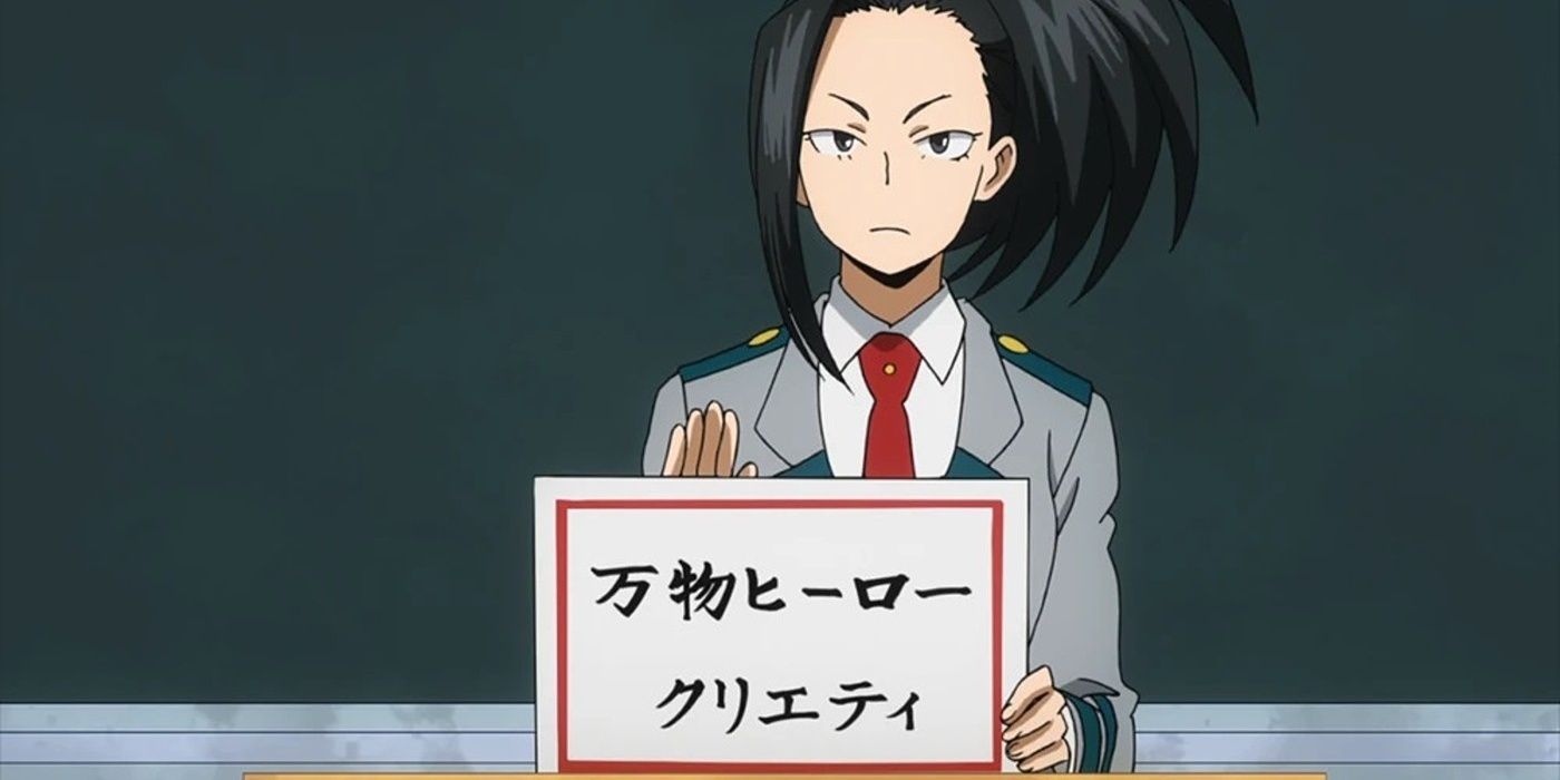 Guía de personajes de Momo Yaoyorozu de MHA