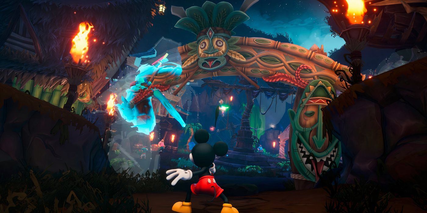 Disney Epic Mickey: Rebrushed es un remake casi perfecto frenado por pequeños defectos