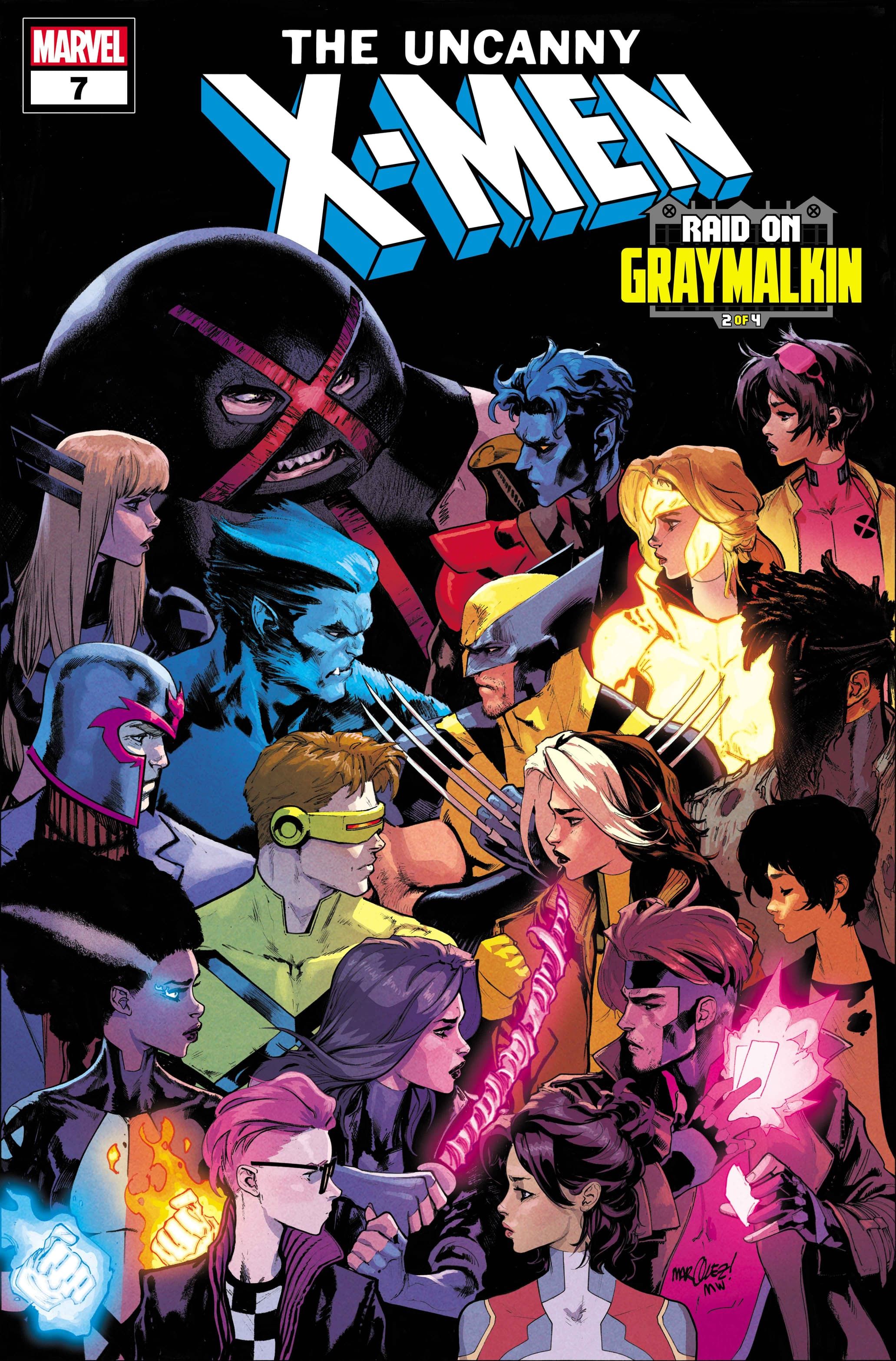 Parte 2 - Portada de Uncanny X-Men 7