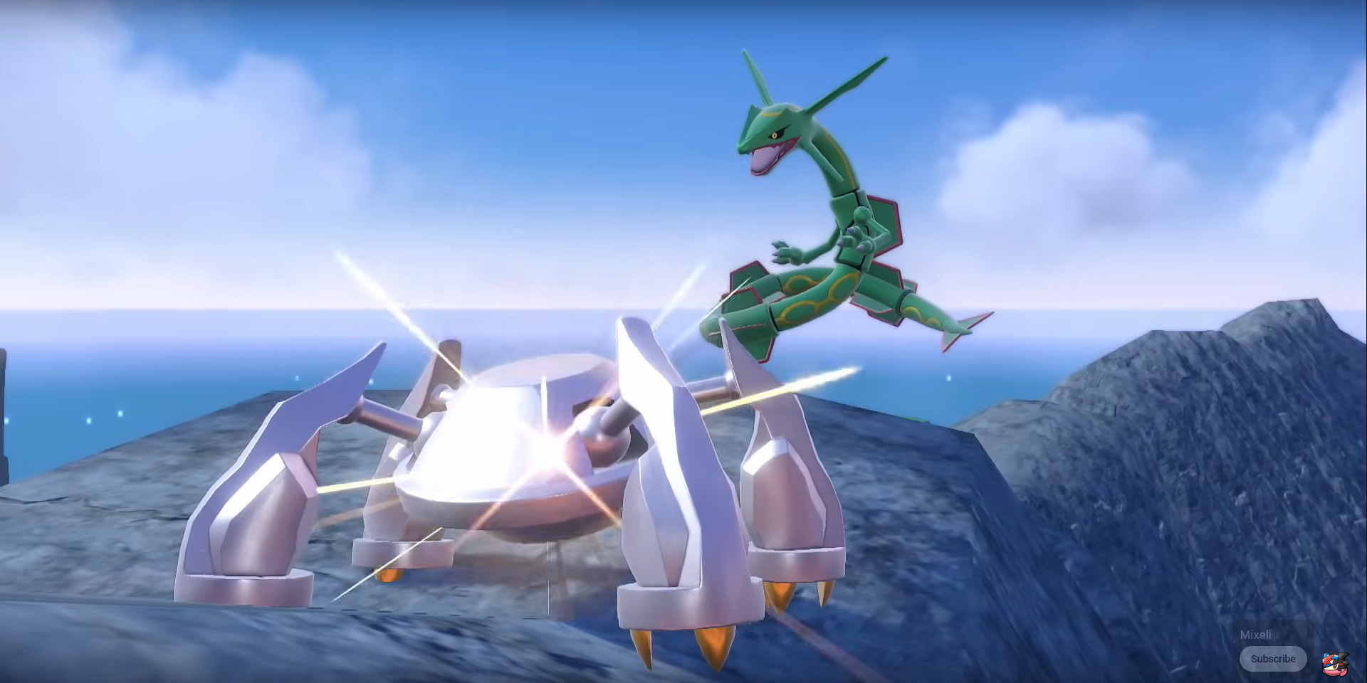 Cómo atrapar a Rayquaza en Pokémon Escarlata y Violeta