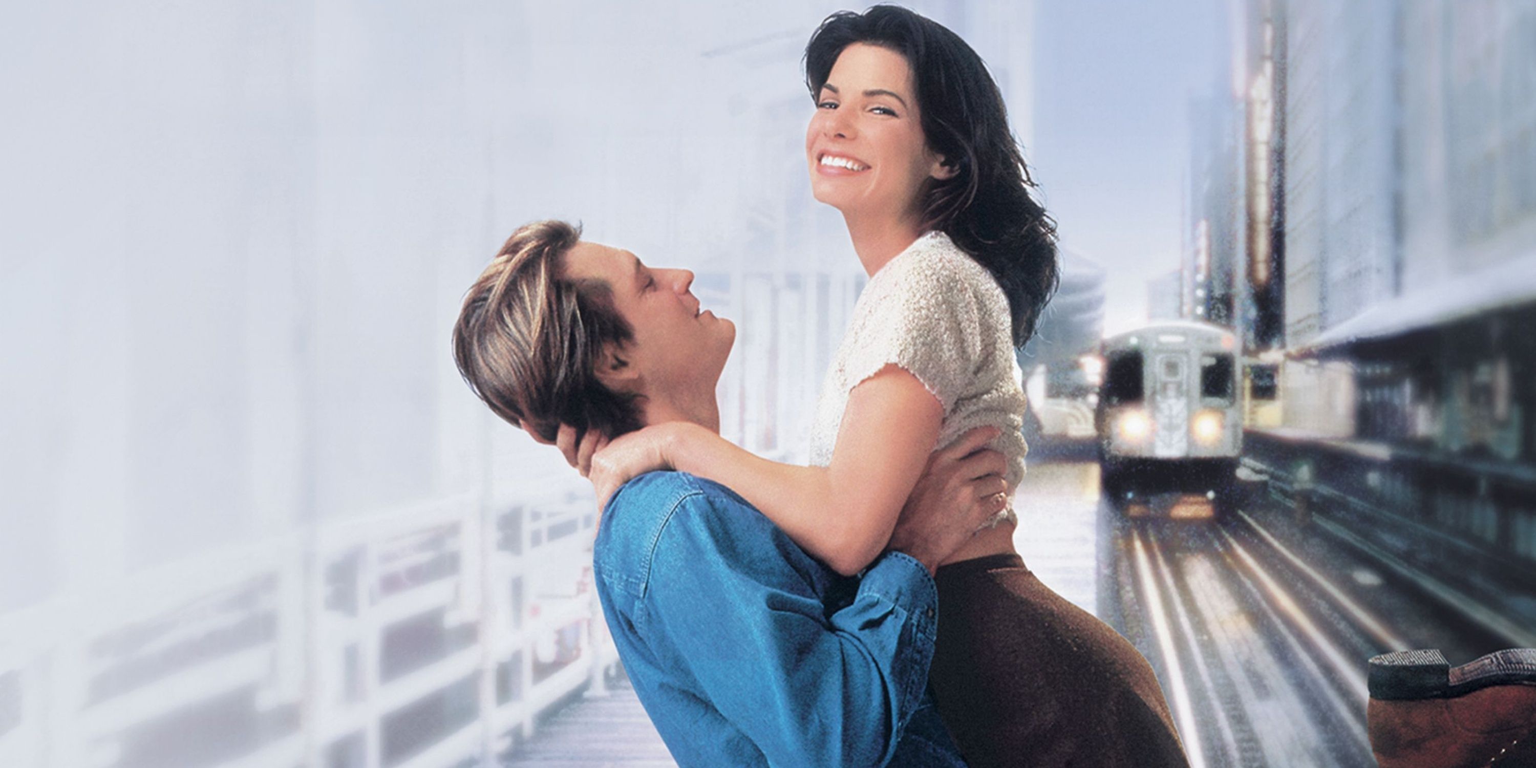 While You Were Sleeping movie poster starring Sandra Bullock and Bill Pullman