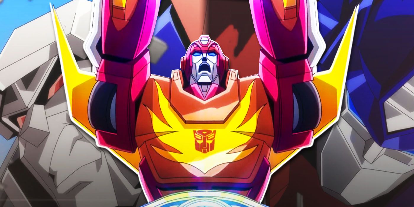 Rodimus, Optimus, and Megatron