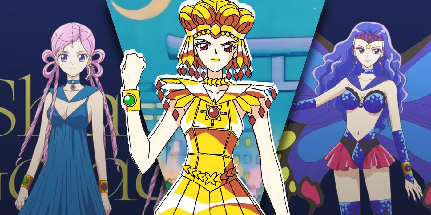 Sailor Galaxia, Lethe, and Pappilon