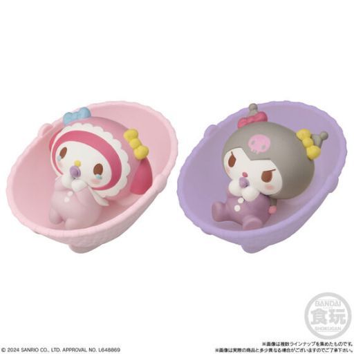 Bandai lanza Hello Kitty, Kuromi y más de Sanrio como juguetes coleccionables para bebés