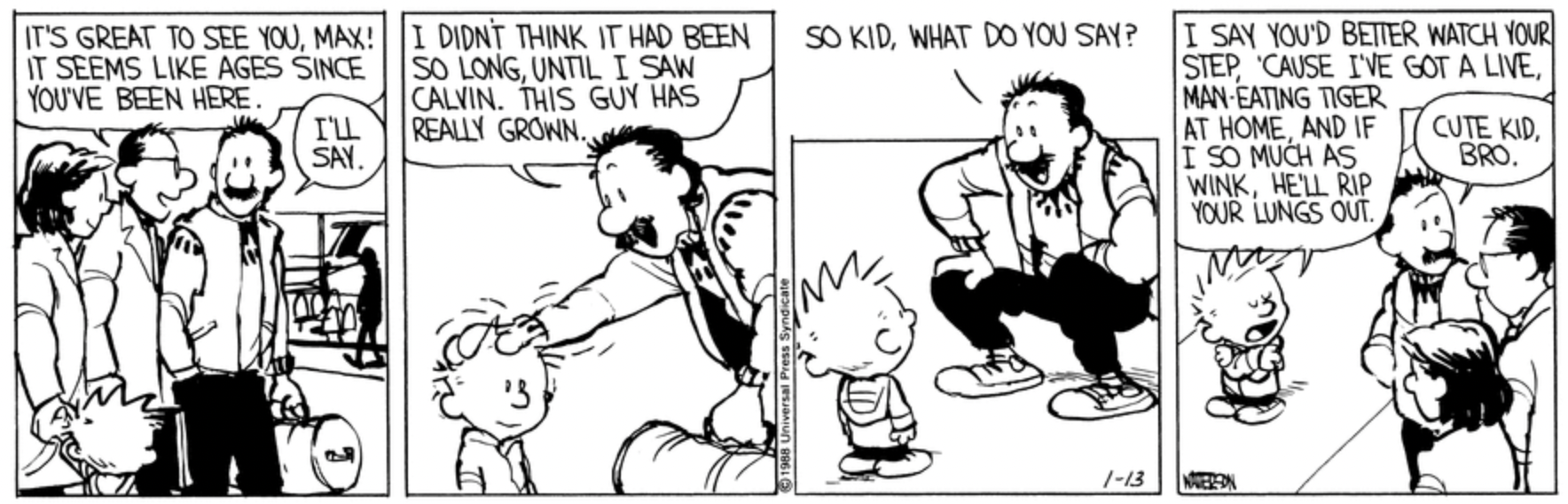 10 Weirdest Things About Early Calvin and Hobbes