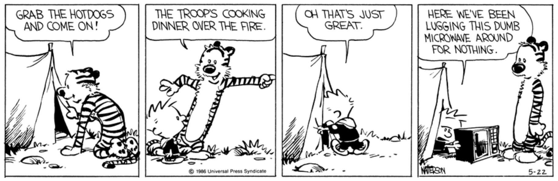 10 Weirdest Things About Early Calvin and Hobbes