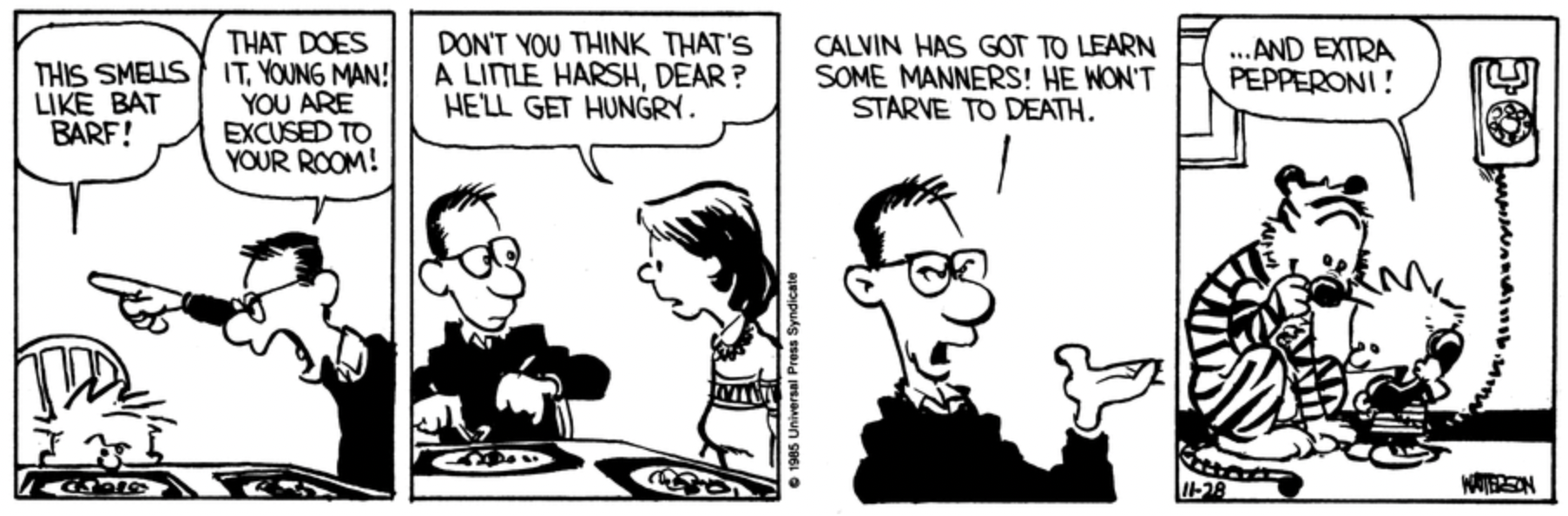 10 Weirdest Things About Early Calvin and Hobbes