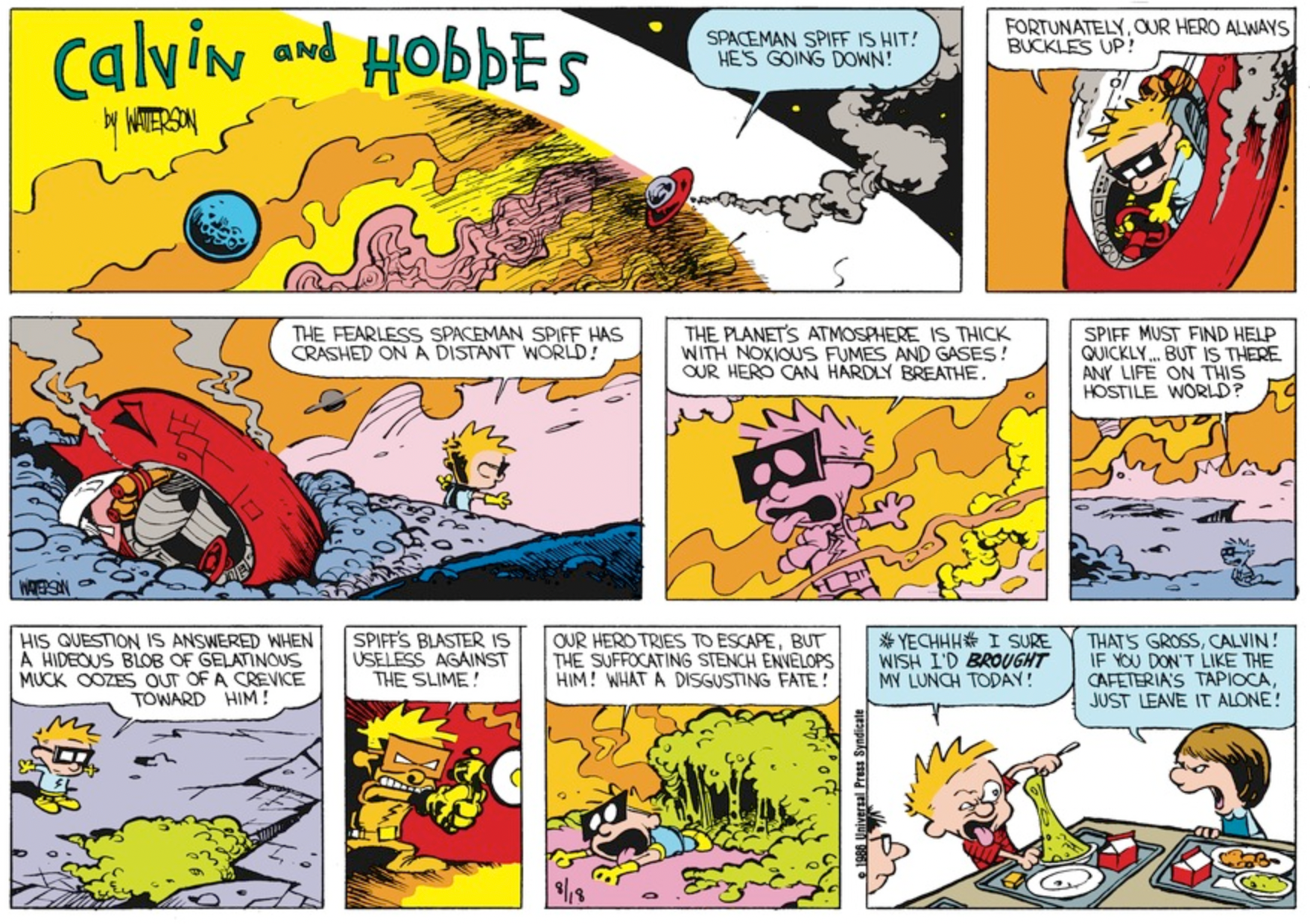 10 Weirdest Things About Early Calvin and Hobbes