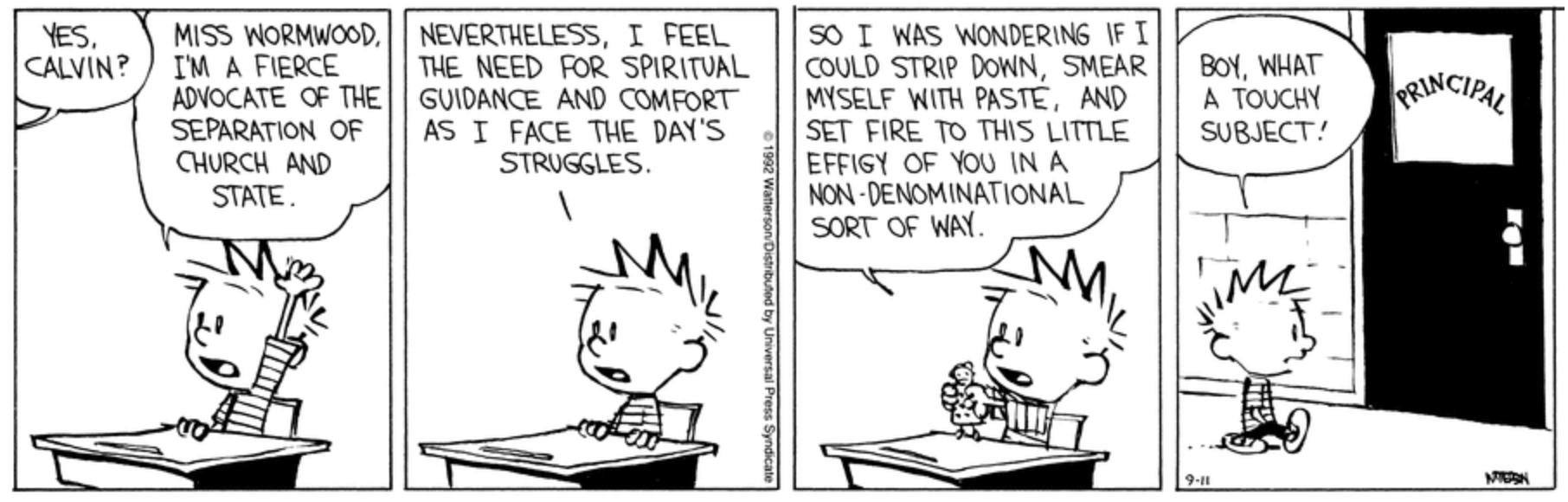 Los 10 mejores cómics de Calvin y Hobbes sobre la escuela, clasificados