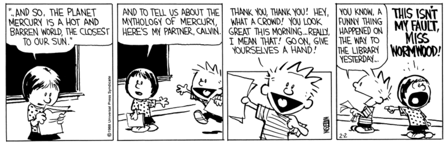 Los 10 mejores cómics de Calvin y Hobbes sobre la escuela, clasificados