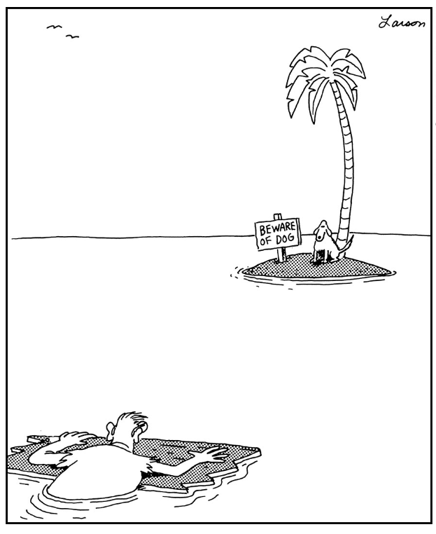 10 Funniest The Far Side Comics On an Island, Ranked