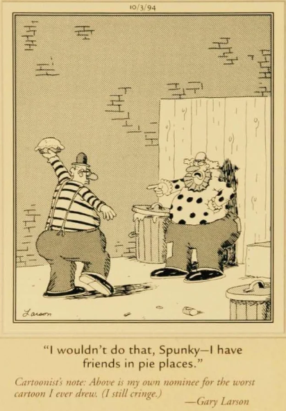 10 Funniest The Far Side Comics Featuring Clowns, Ranked