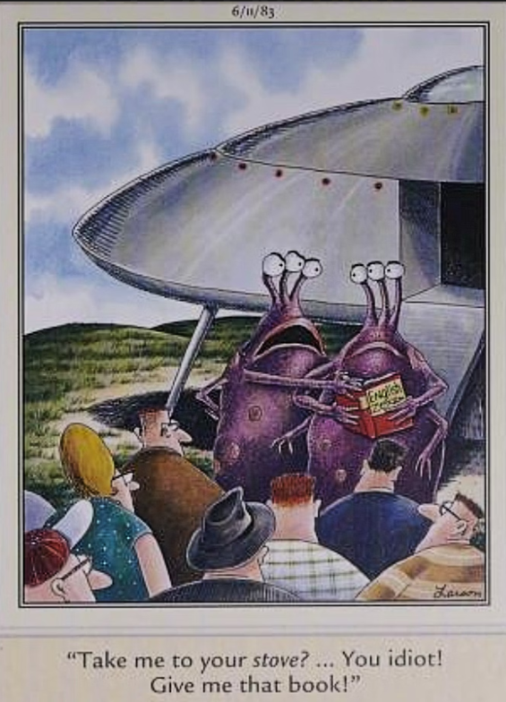 Tiras cómicas de The Far Side con extraterrestres, clasificadas