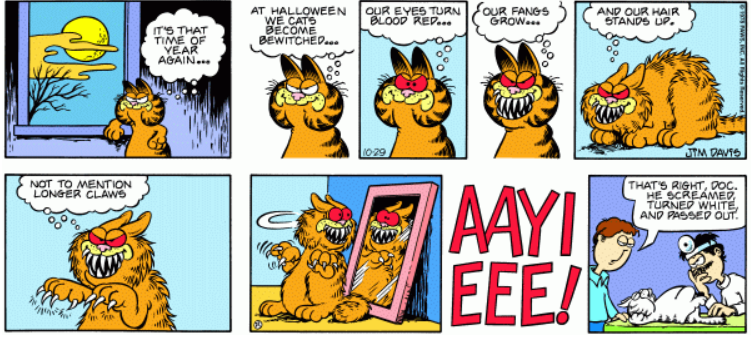 10 Best Garfield Halloween Comic Strips, Ranked