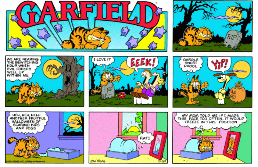 10 Best Garfield Halloween Comic Strips, Ranked