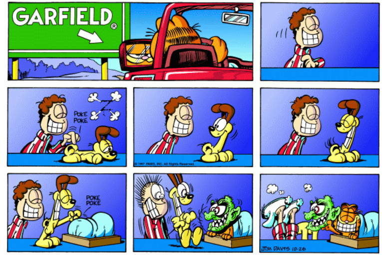 10 Best Garfield Halloween Comic Strips, Ranked