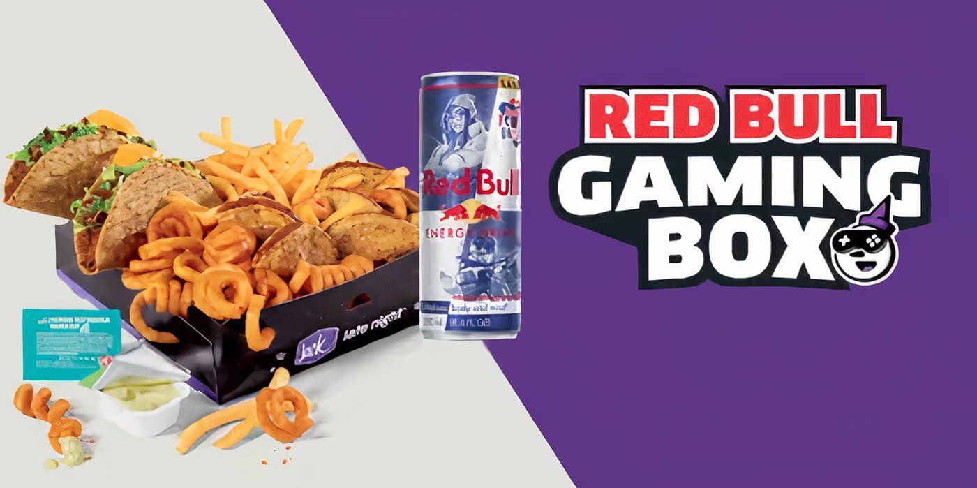 Джек в коробке анонсирует Red Bull «Gaming Box»