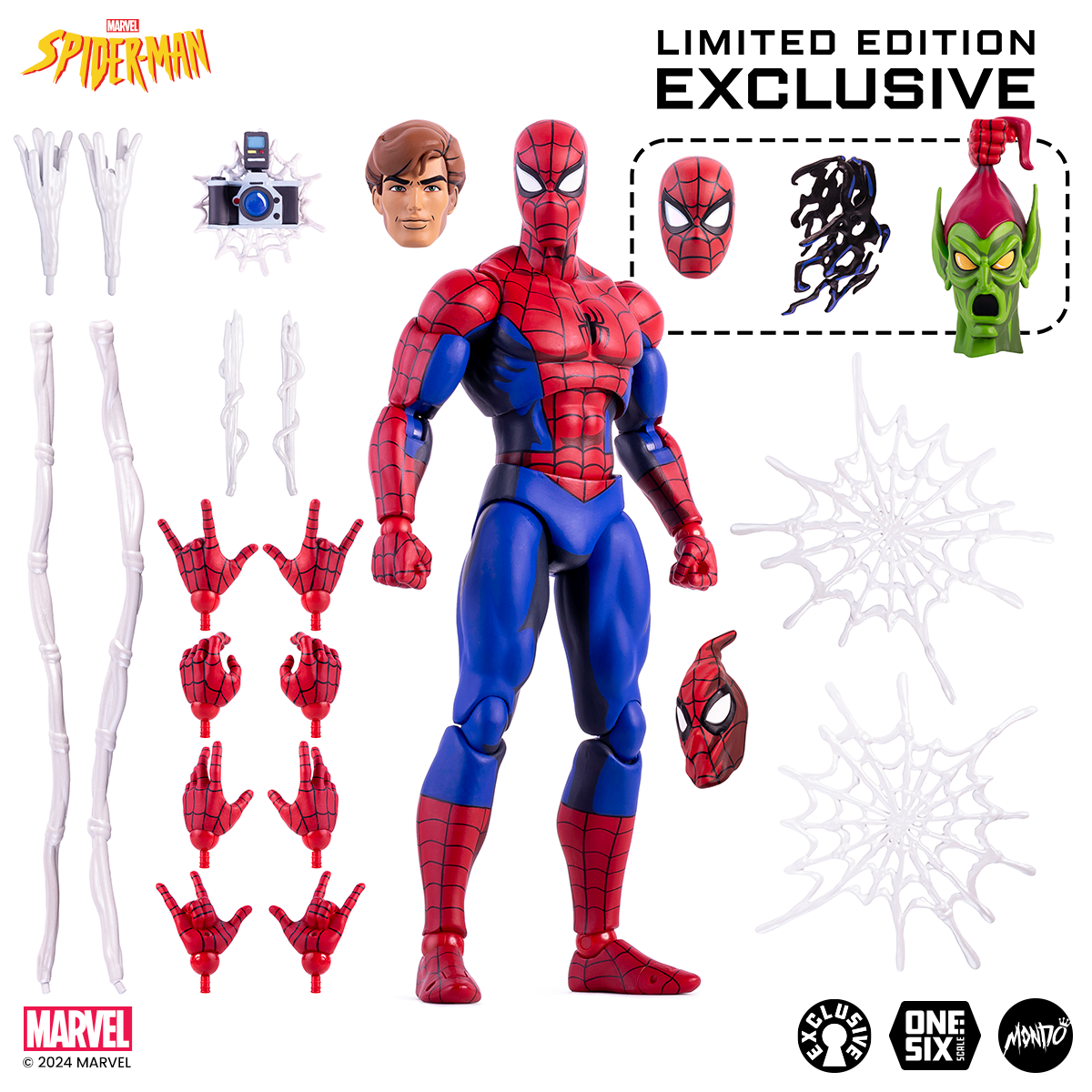 Spider-Man: la figura de escala 1/6 de la serie animada presentada por Mondo