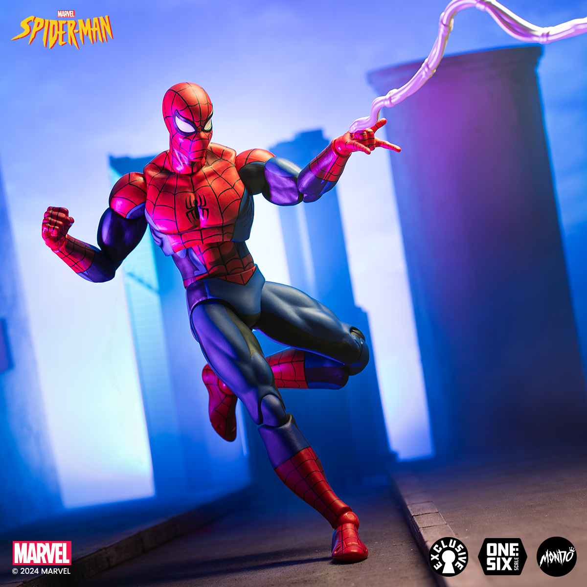 Spider-Man: la figura de escala 1/6 de la serie animada presentada por Mondo