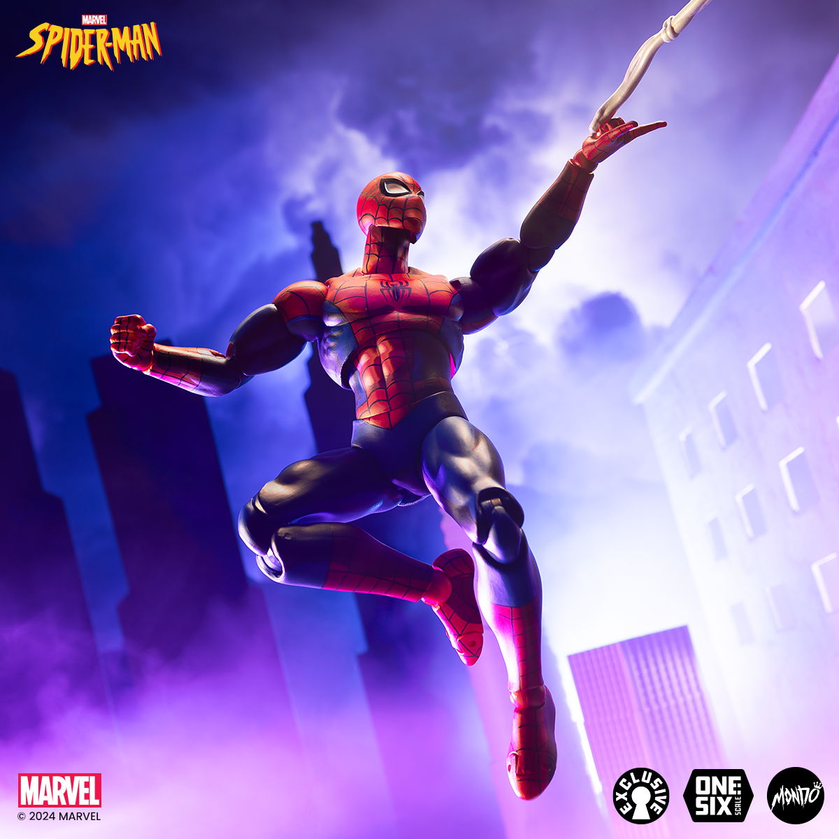 Spider-Man: la figura de escala 1/6 de la serie animada presentada por Mondo