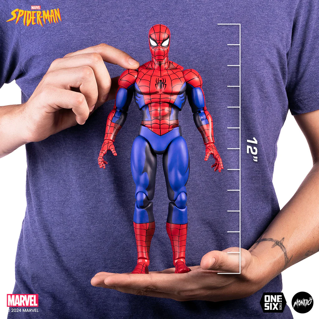 Spider-Man: la figura de escala 1/6 de la serie animada presentada por Mondo