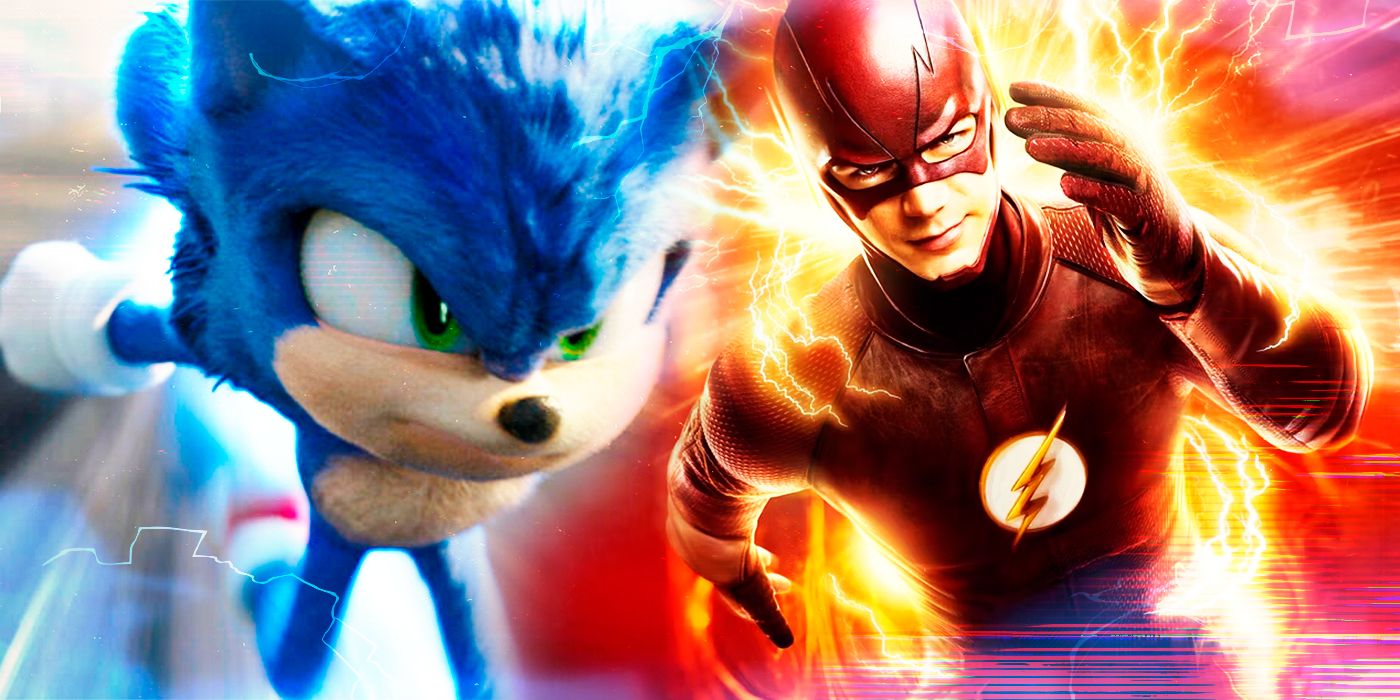 Flash de DC vs. Sonic el erizo