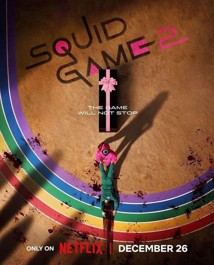 'The Game Will Not Stop': Netflix Unveils Bloody Poster for Squid Game Season 2