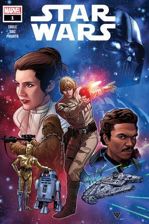 Portada del número 1 de la serie de cómics Star Wars 2020