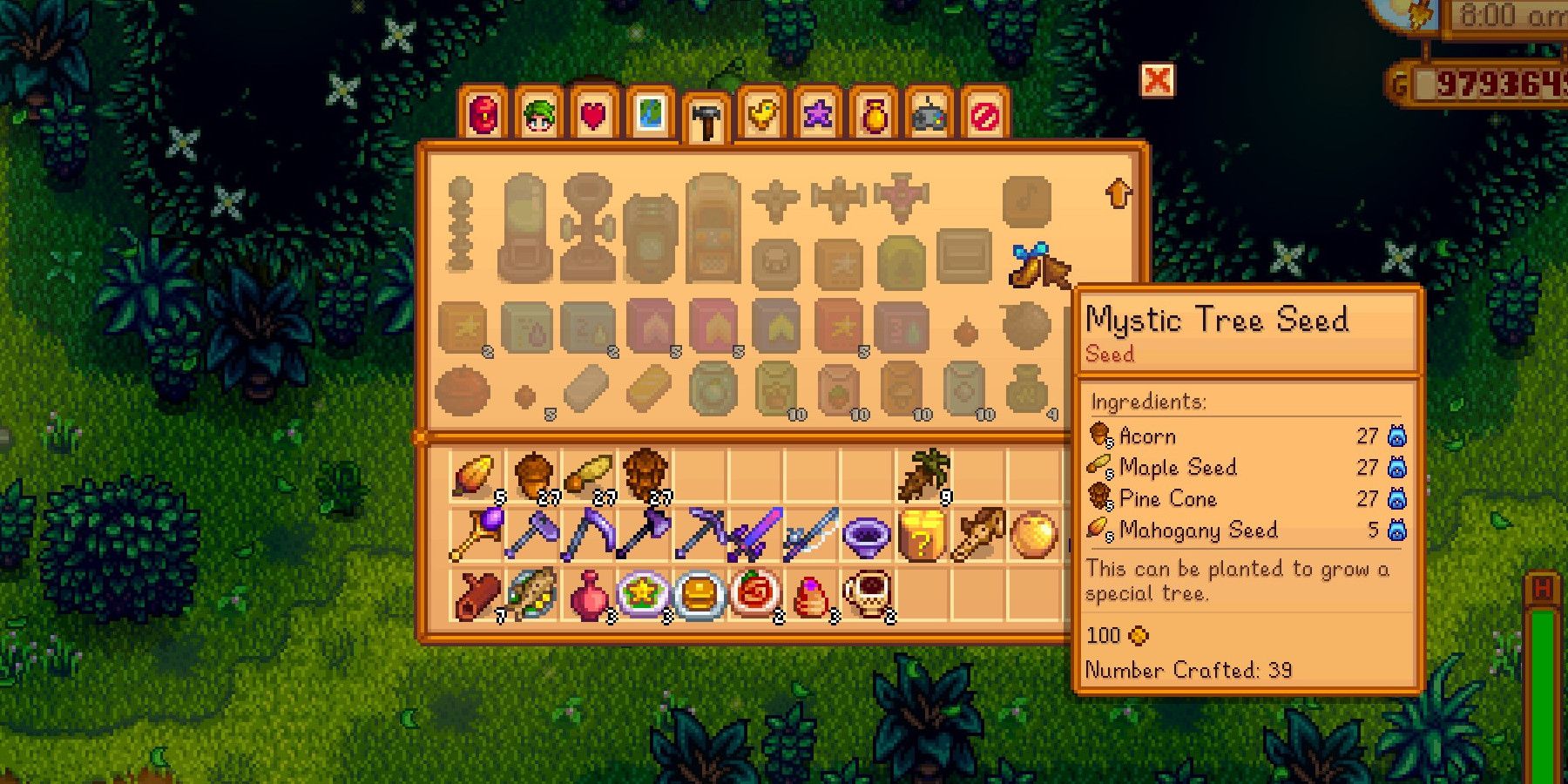 How to Grind Stardew Valley's Mystic Trees