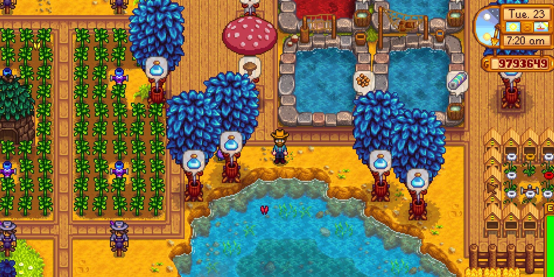 How to Grind Stardew Valley's Mystic Trees