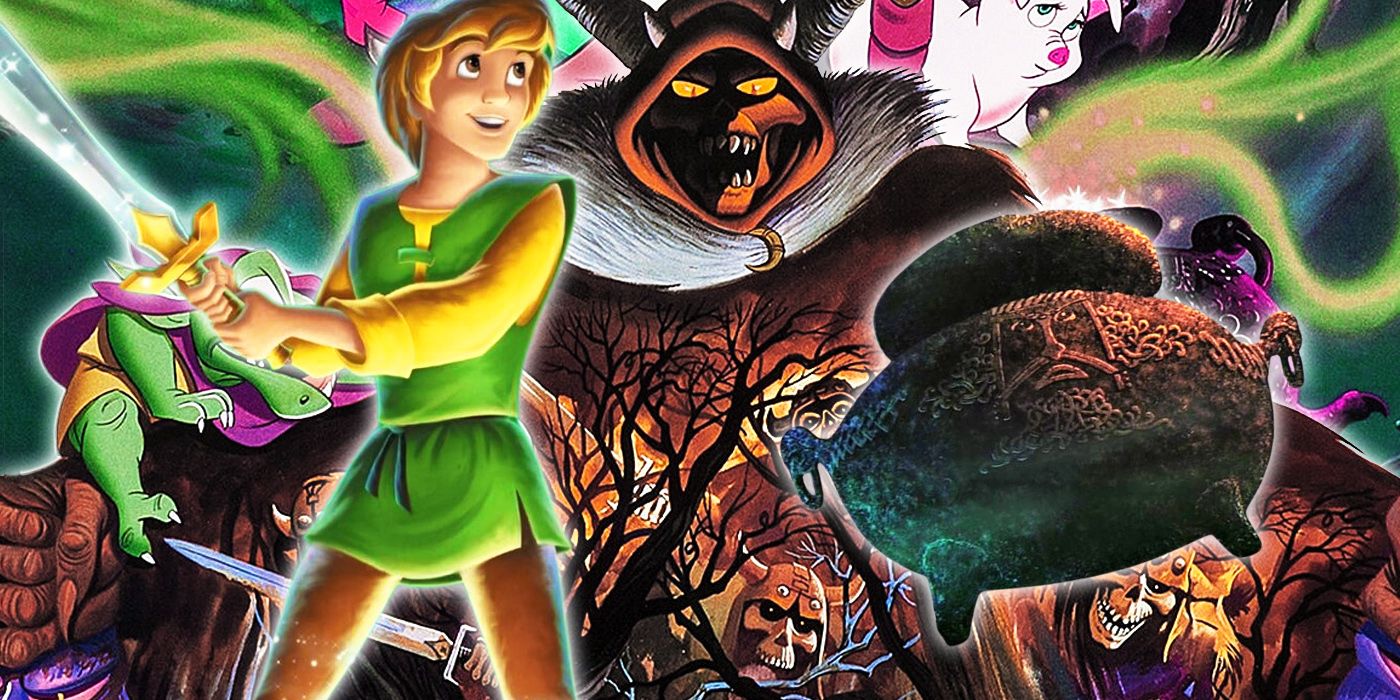 The black cauldron