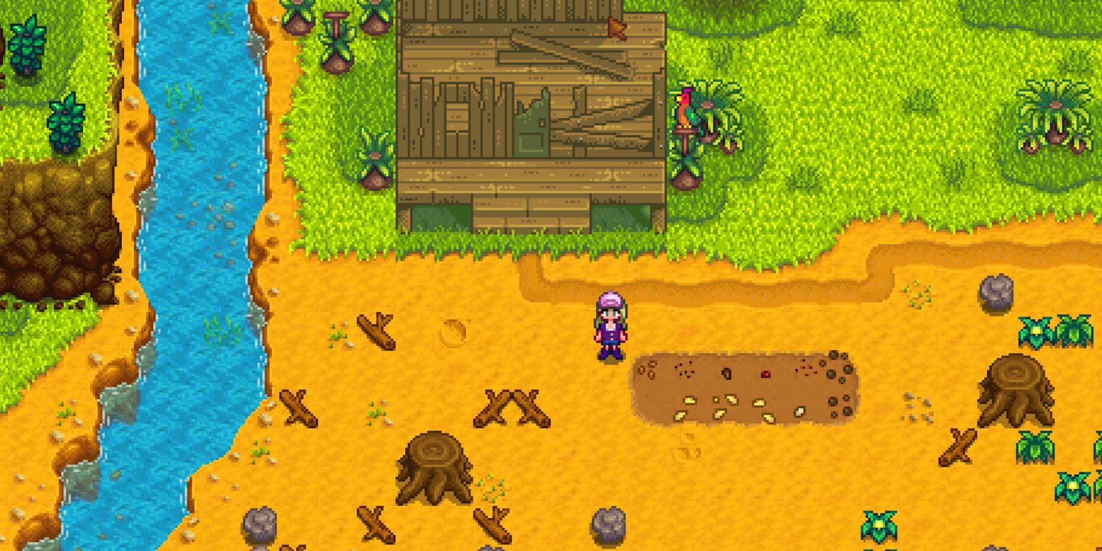 Cómo conseguir nueces doradas en Stardew Valley