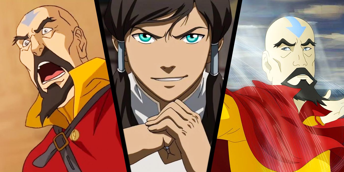 Avatar' Korra and Tenzin