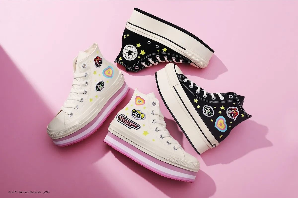 Converse Releases 5 New Sneakers for First-Ever Powerpuff Girls Collection