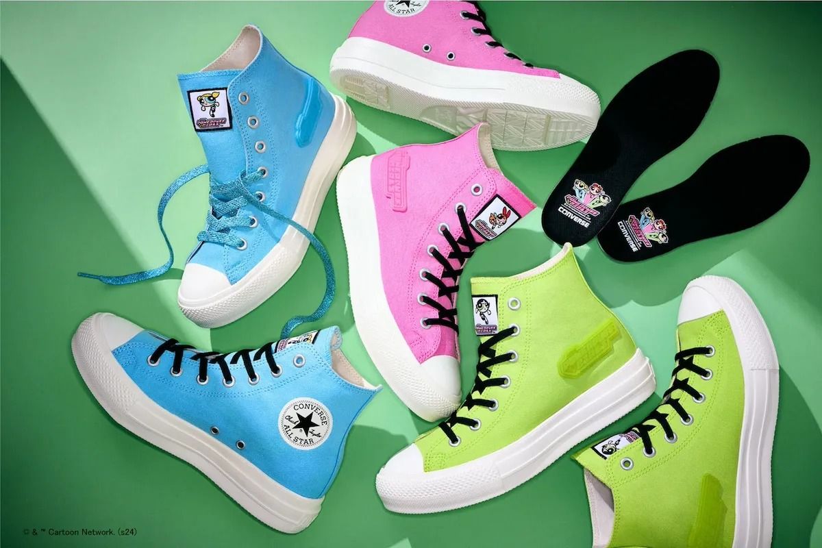 Converse lanza 5 nuevas zapatillas para la primera colección de Chicas Superpoderosas